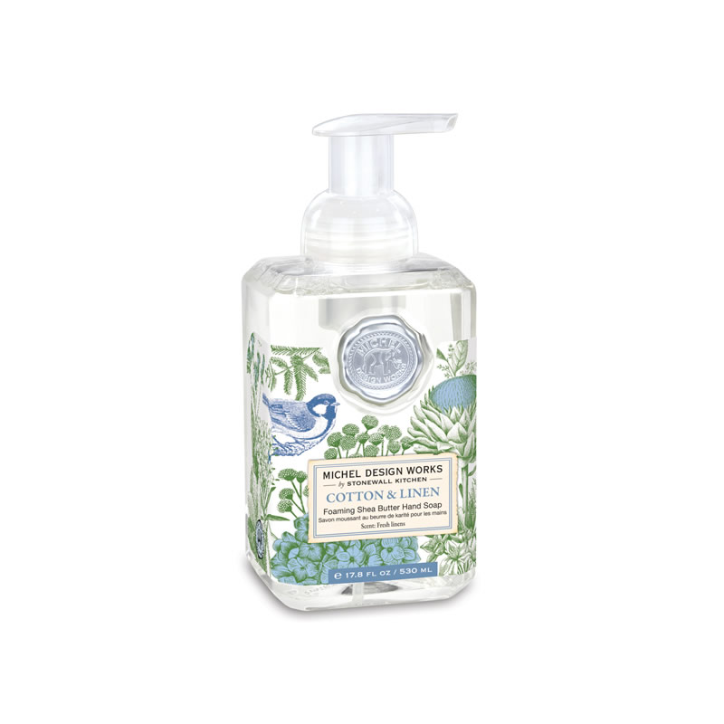 Sabonete Líquido Michel design Cotton & Linen 530ml