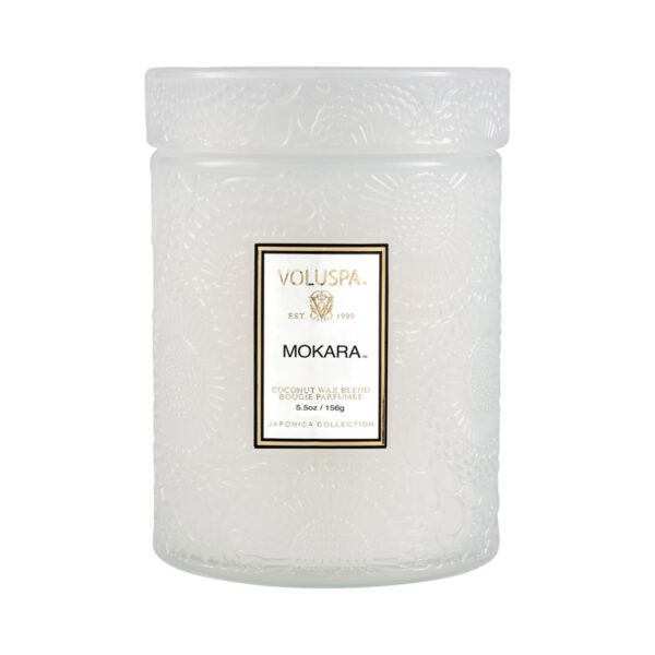Vela Pote Vidro Voluspa Mokara 50 Horas