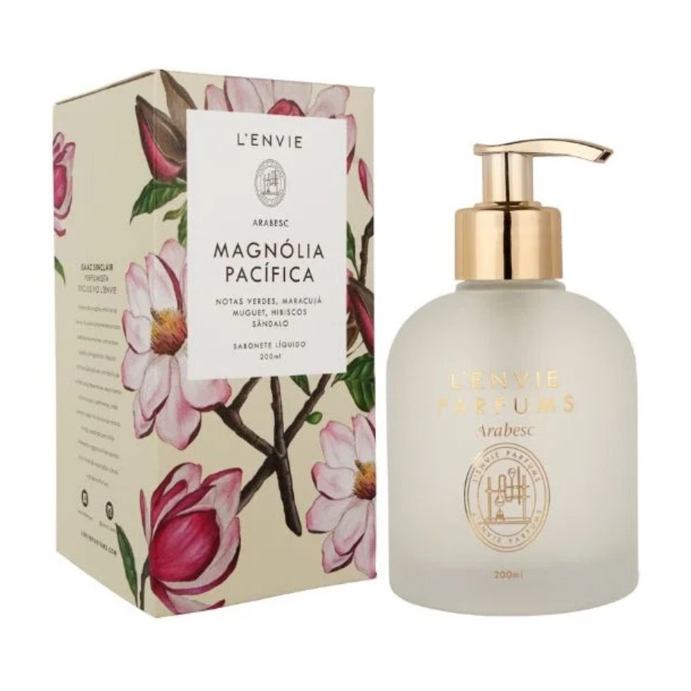 Sabonete Líquido Lenvie Magnolia 200ml