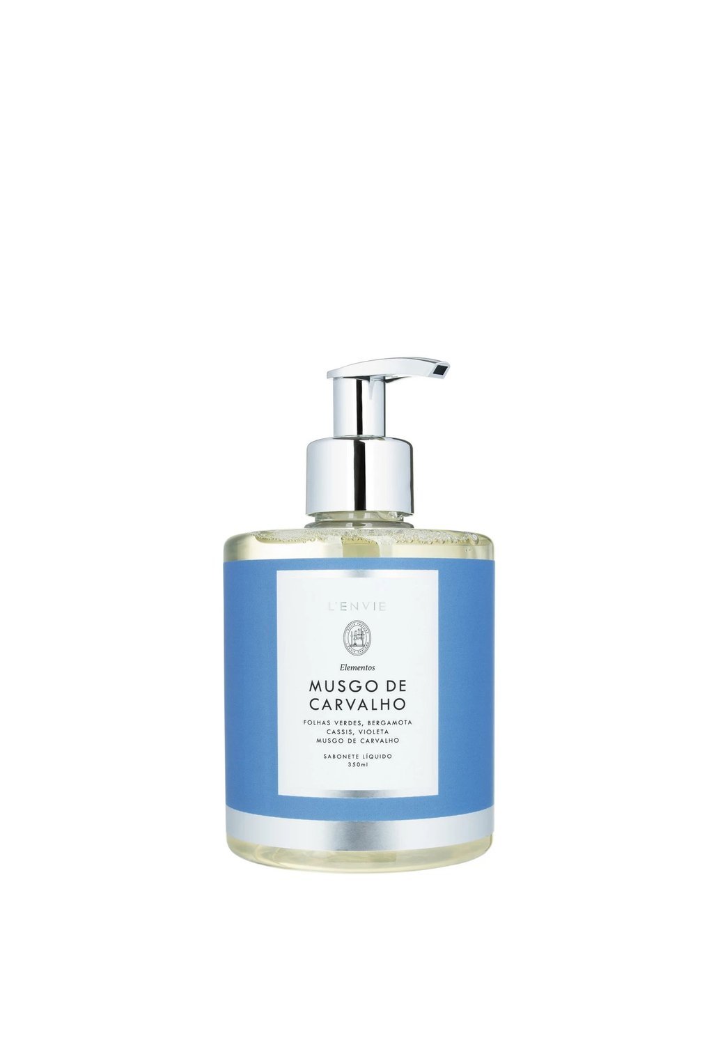 Sabonete Líquido Lenvie Musgo de Carvalho Plástico350ml