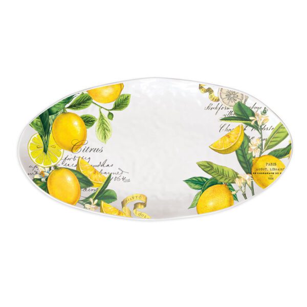 Travessa Oval Lemon Basil Michel design
