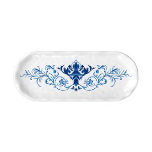 Bandeja Pequena em Melamina Michel Design Indigo Sea