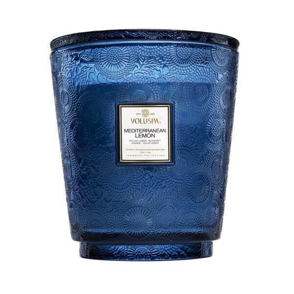 Vela Gigante Voluspa Mediterranean Lemon 250Horas