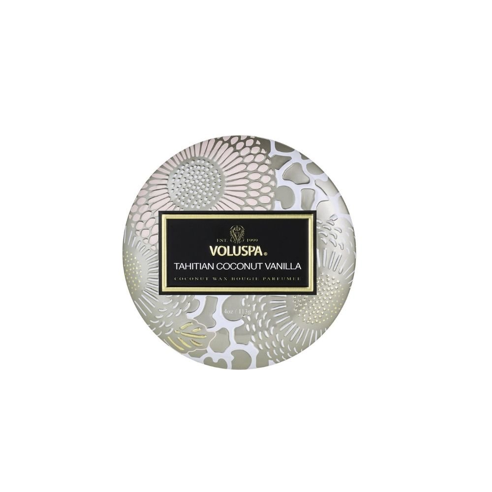 Vela Voluspa Lata Tahitian Cocconut Vanilla 25H