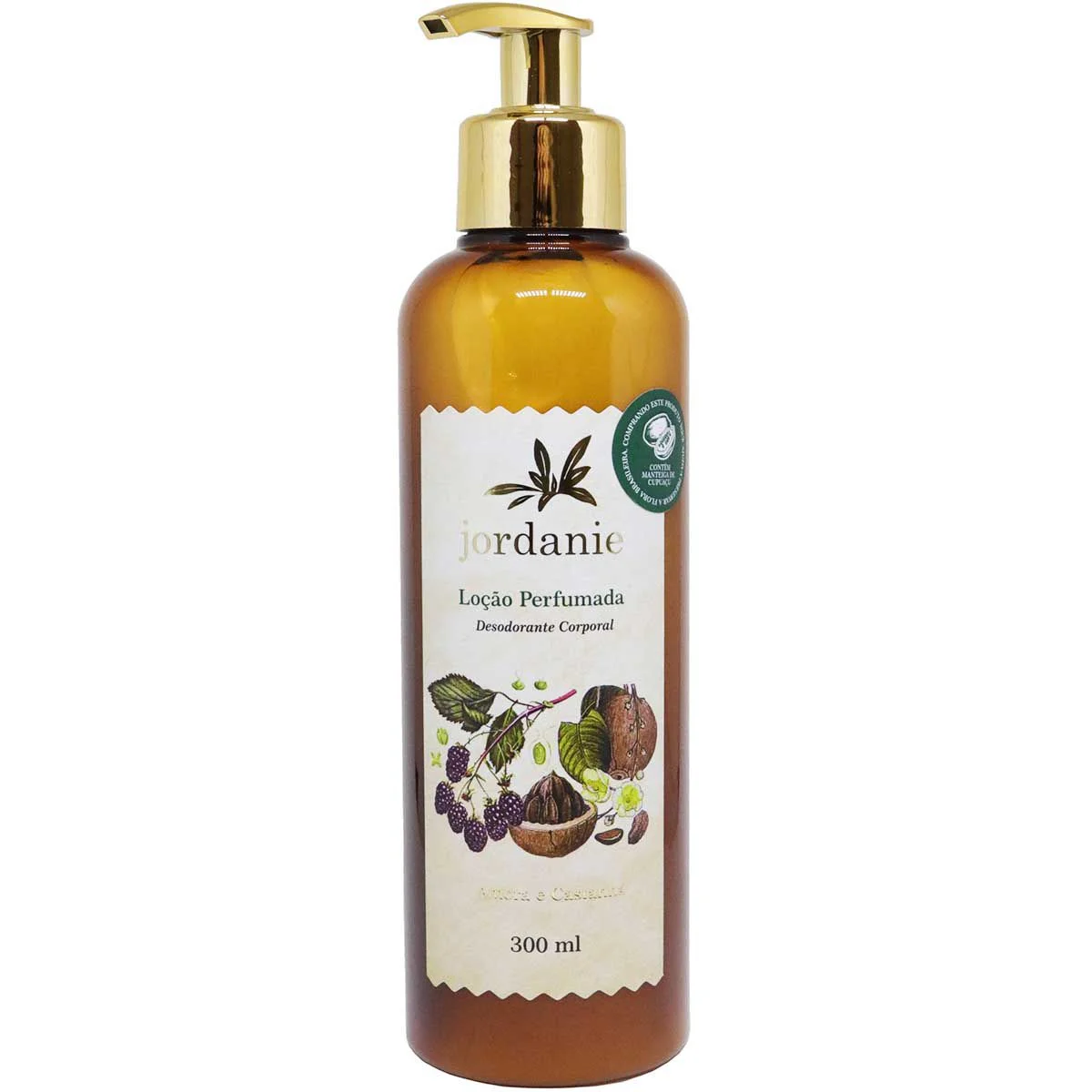 Hidratante Corporal Amora e Castanha Jordanie 300ml