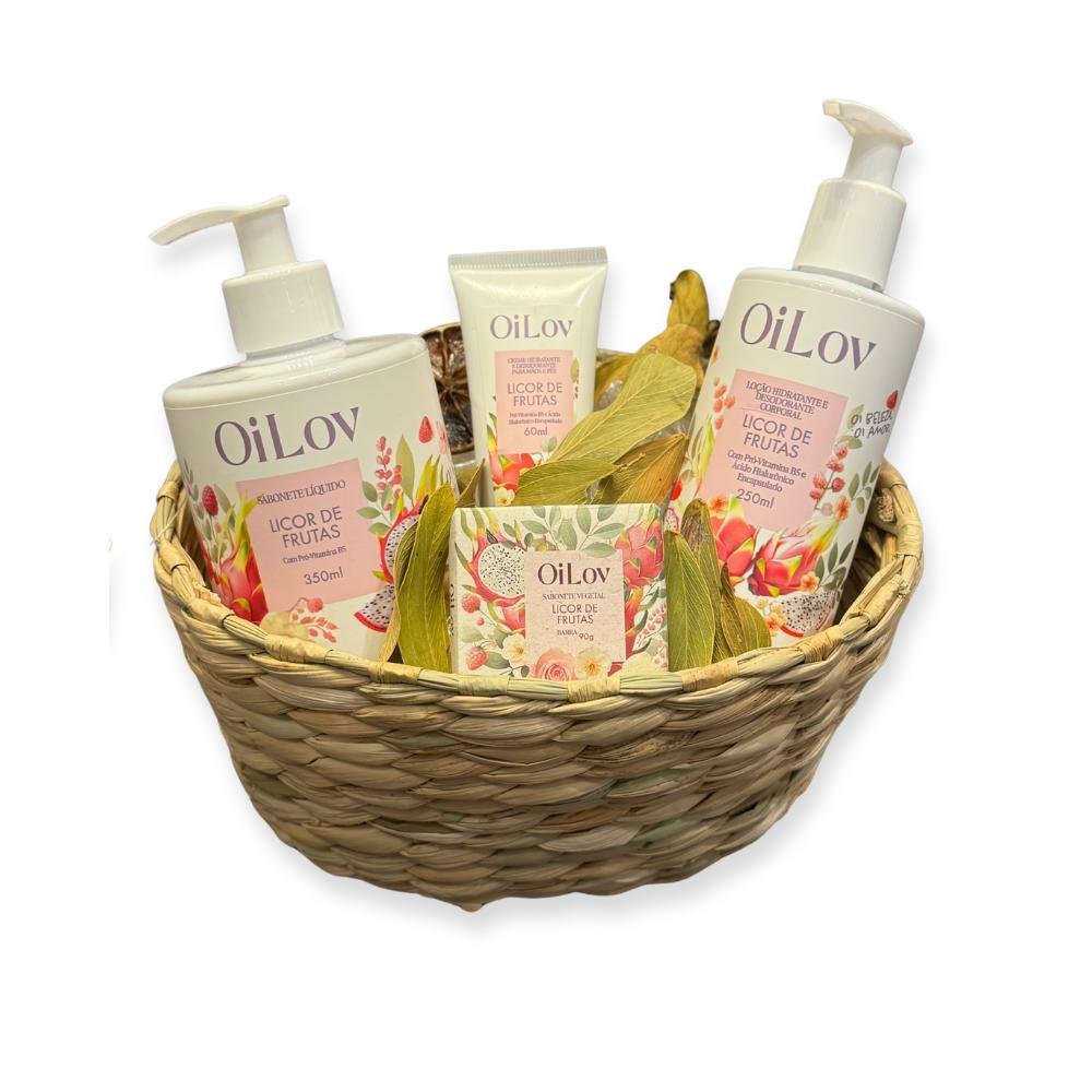 Cesta OiLov Licor de Frutas