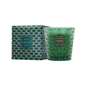 Vela Vaso Pedestal Voluspa Noble Fir Garland 3 Pavios+80H
