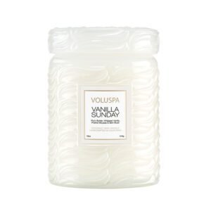 Vela Pote Vidro VoluspaVanilla Sunday 100H