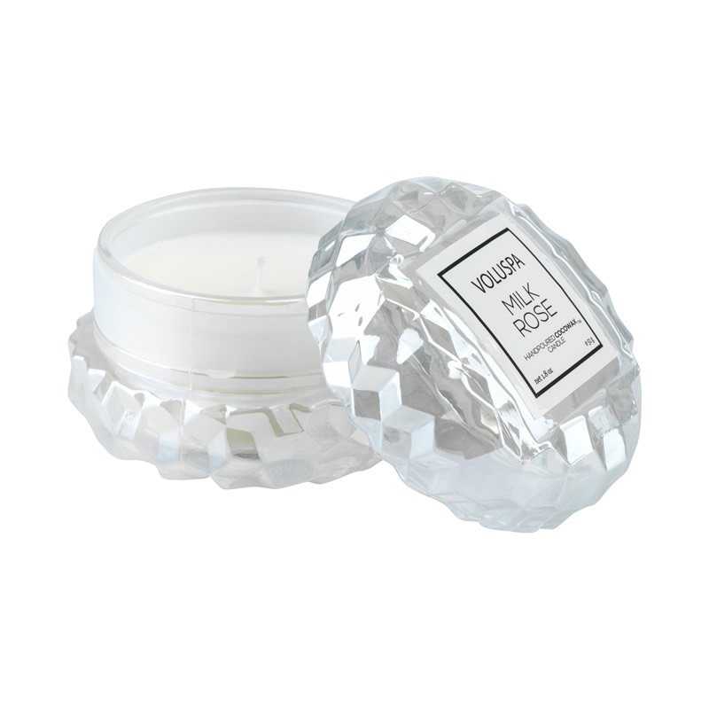 Kit Roses 3 Mini Velas Voluspa Macaron 15H - Imagem 2