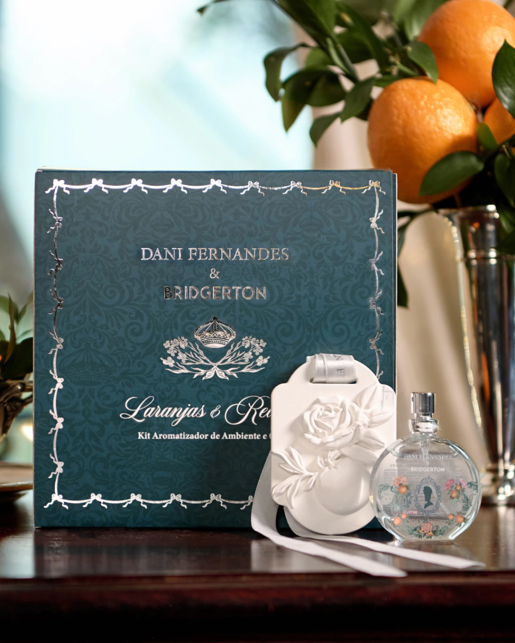 Kit Gesso + Home Spray Dani Fernandes Laranjas e Realezas - Imagem 2