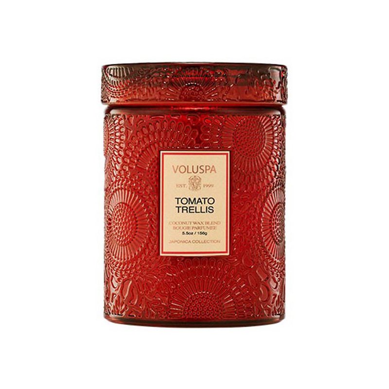 Vela Pote Vidro Voluspa Tomate Trellis 50H