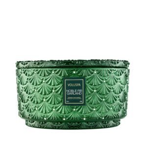 Vela Centro de Mesa Voluspa Noble Fir Garland +80H